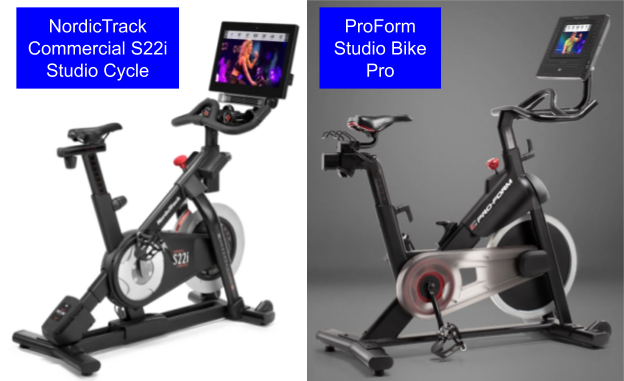 NordicTrack S22i vs ProForm Studio Bike Pro | NordictrackPromoCodes.com