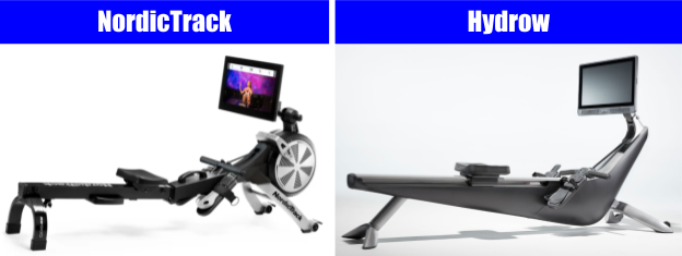 Rowing Machine Comparison - NordicTrack Rower vs Hydrow Rower